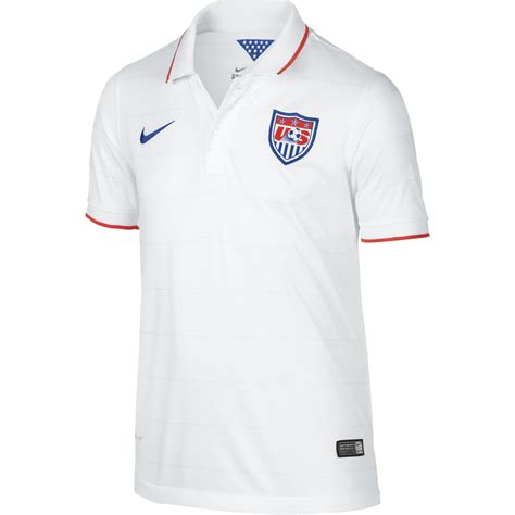 usa nike 2014 world soccer boys home replica jersey white|Nike 2014 World Cup USA Home Stadium Soccer Jersey.